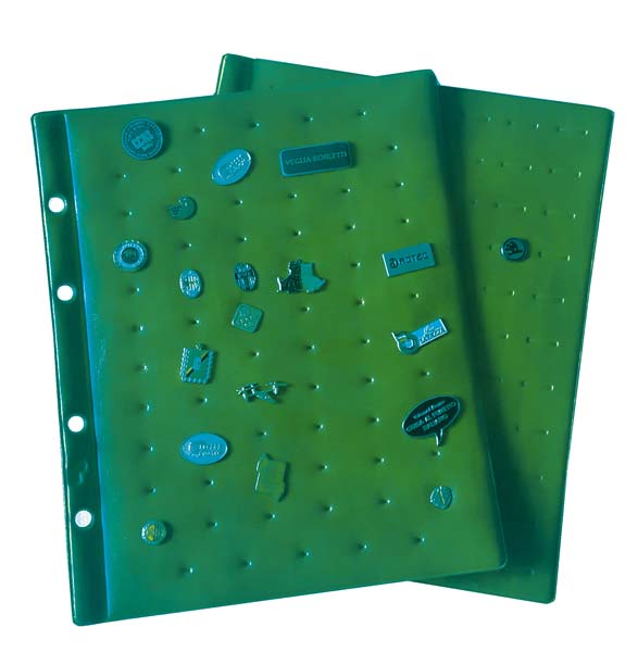 TOP PINS - MINI - Inserti porta PINS - conf. 3 pz - F.to 20,5 x 25 cm